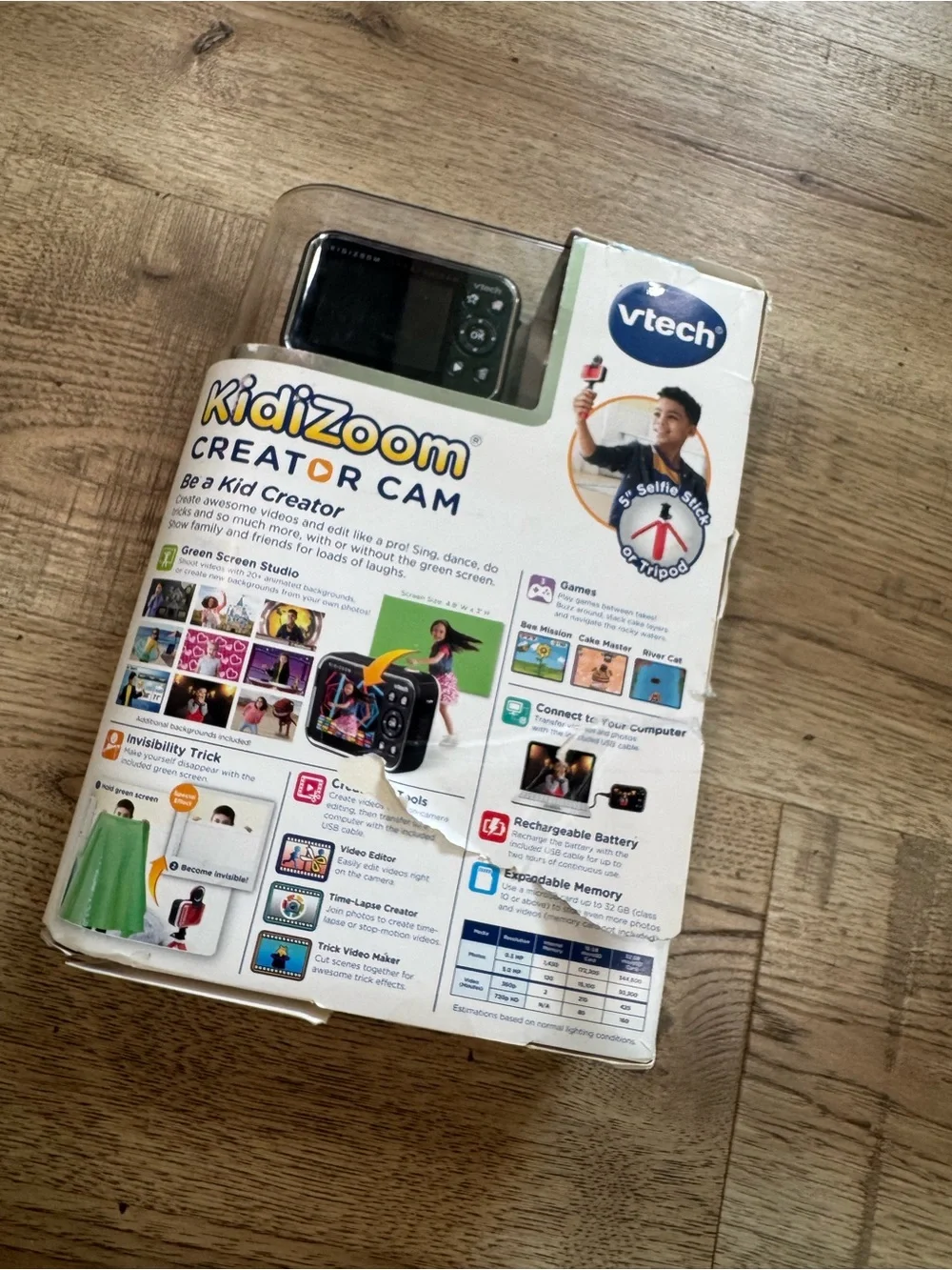 VTech Kidizoom Creator Cam Kids Video Camera - Red